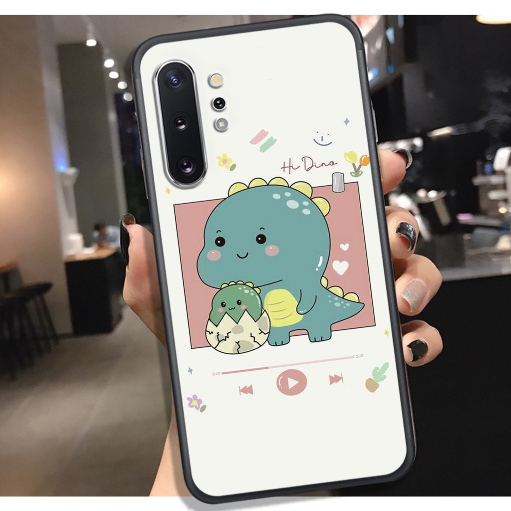 [HOT]ỐP SAMSUNG NOTE 8 - NOTE 9 - NOTE 10 - NOTE 10 PLUS , IN HÌNH KHỦNG LONG CHIBI SIÊU DỄ THƯƠNG.