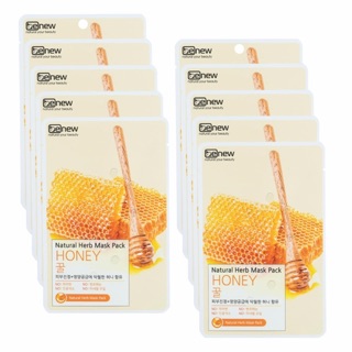 Combo 10 miếng mặt nạ mật ong Benew Natural herb Mask Pack Honey Hàn Quốc