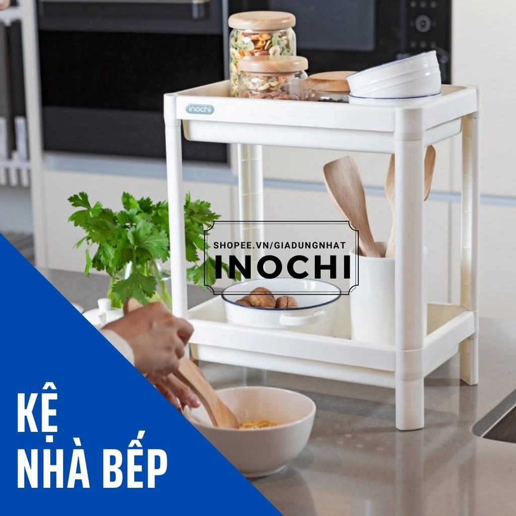 Kệ Đa Năng 2 Tầng Inochi Nhựa Dùng Để Đựng Gia Vị Nhà Bếp Đựng Đồ Thực Phẩm Hoặc Làm Giá Để Đồ Nhà Tắm Phòng Ngủ | BigBuy360 - bigbuy360.vn