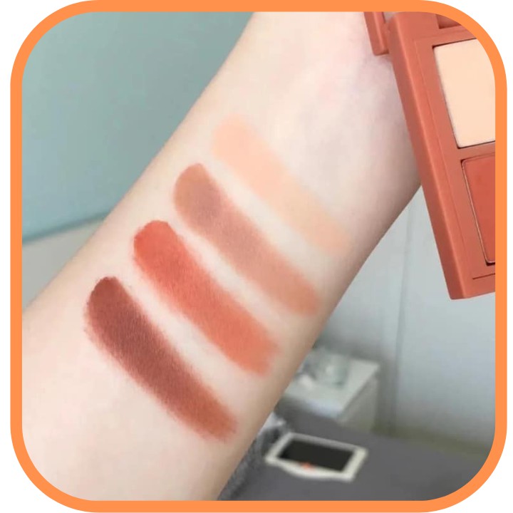 BẢNG PHẤN MẮT 4 Ô 3CE MINI MULTI EYE COLOR PALETTE màu brown rum