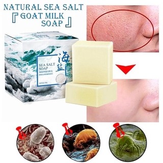 [HOT] ✨XÀ PHÒNG MUỐI BIỂN SỮA DÊ PROTEIN✨