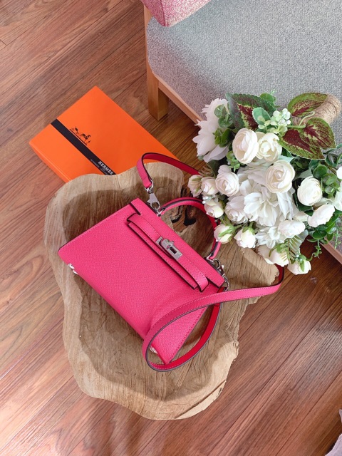 Túi HM KELLY MINI MÀU HỒNG ĐẬM