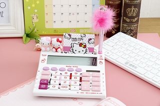 Máy Tính 3d 12 Phím Hello Kitty