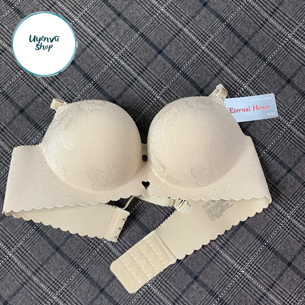 Áo lót su U52 đúc đệm mút dày 5cm bàn tay nâng ngực đẹp, áo lót su đúc nữ đẹp - uyên vũ shop