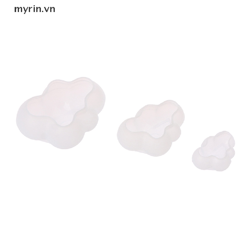 Khuôn Silicone Làm Bánh Tạo Hình Đám Mây 3D Độc Đáo Tiện Dụng