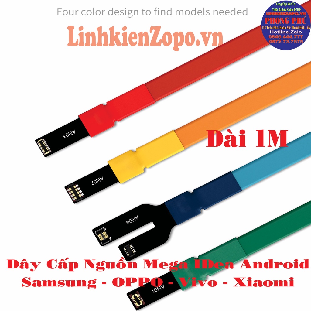 Bộ Dây Cấp Nguồn QianLi Dùng Cho Android Huawei – Vivo – OPPO-Xiaomi