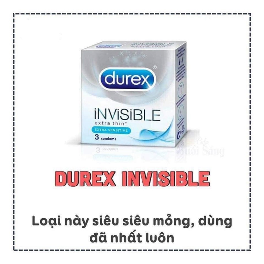 Mua 2 Gel bôi trơn Durex Play Classic 50ml TẶNG Bcs Durex iNViSiBLE , Bộ Đôi Hoàn Hảo Cho Nam và Nữ
