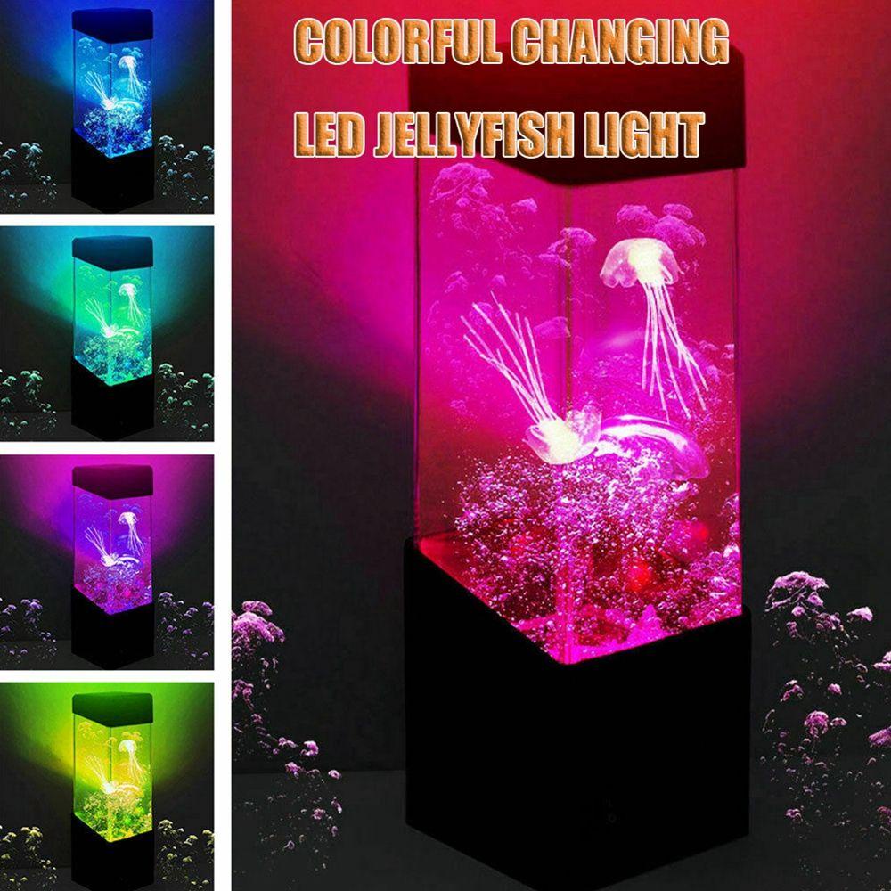 KRNY Đèn Ngủ LED Hình Bể Cá Trang Trí Phòng Ngủ