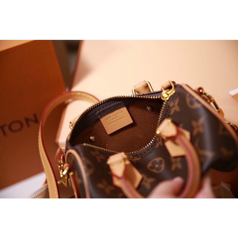 Túi trống LV mini Speedy nano super
