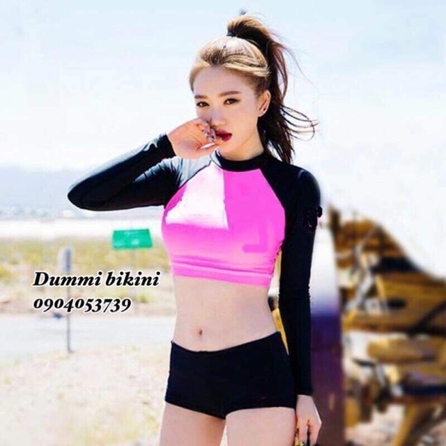 ĐỒ BƠI TAY DÀI HÀN QUỐC