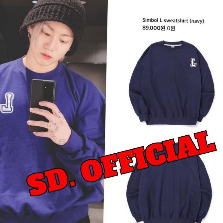 Áo Sweater In Logo Bts Jungkook Gtx-713