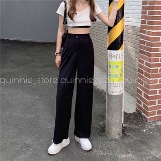 [SẴN] Quần suông ống rộng nữ