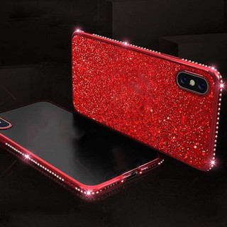 Ốp Lưng Viền Đính Đá (Sử Dụng 2 Kiểu) Cho Iphone