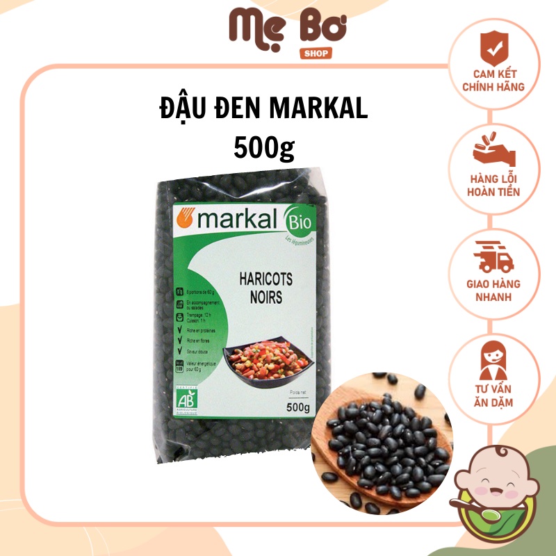 [MARKAL] ĐẬU ĐEN HỮU CƠ MARKAL 500g