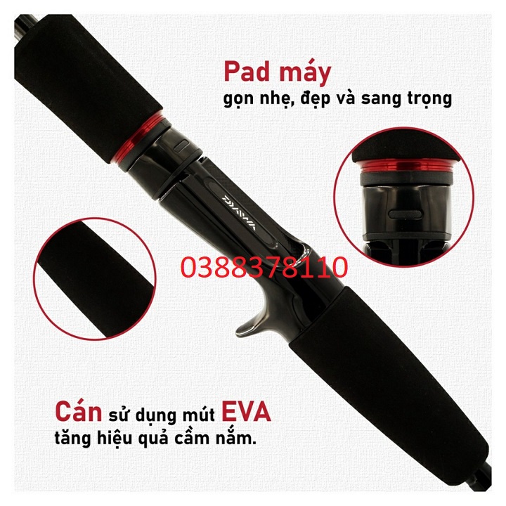 Cần Câu Lure 2 Khúc Tornado