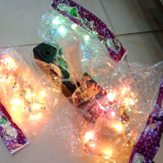 3 Dây đen  nháy led nhiều màu