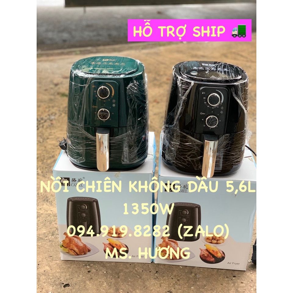 NỒI CHIÊN KHÔNG DẦU MISU 5.6L ĐANG CỰC HOT -  Bảo Hành 12 Tháng - Cao Cấp - Sang Trọng