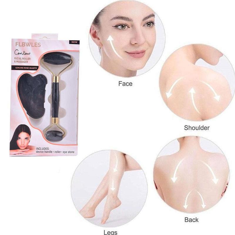 Cây Lăn Mát Xa Hai Đầu Giúp Làm Thon Gọn Mặt Chống Lão Hóa Và Nếp Nhăn