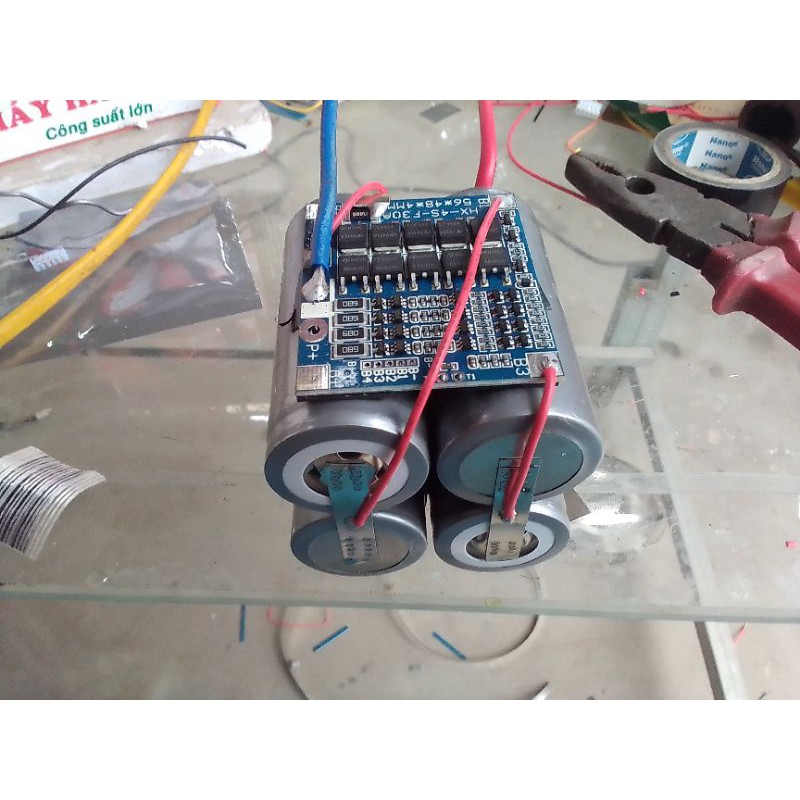 ẮC QUY PIN LIFEPO4 12.8-6.2AH MAX 60A KHỞI ĐỘNG XE MÁY