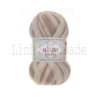 Cuộn Len Alize Baby Best Batik 6656