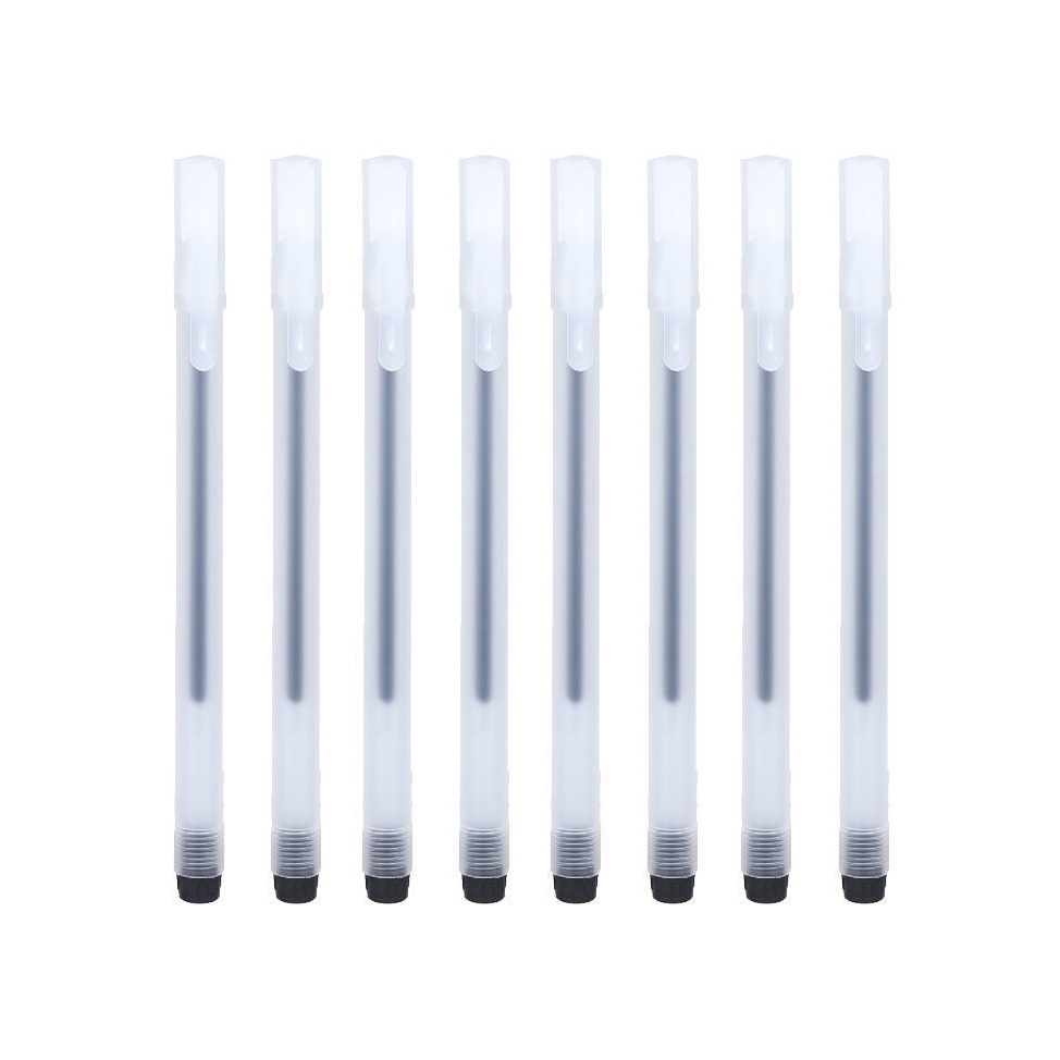Bút gel đen WINZIGE bút bi nước ngòi 0.5mm chất lượng cao muji văn phòng phẩm đồ dùng học tập giá rẻ