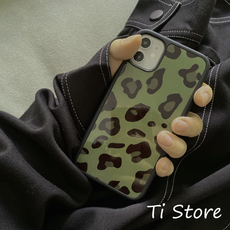 Ốp Lưng Da Báo Green iP [ TI STORE ]