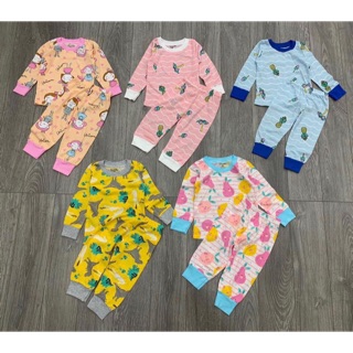 Combo4 bộ cotton tre cho bé trai bé gái