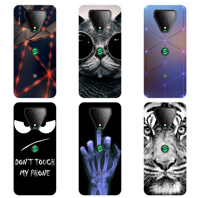 Ốp điện thoại TPU silicon mềm nhiều họa tiết nghệ thuật tùy chọn cho Xiaomi Black Shark 3