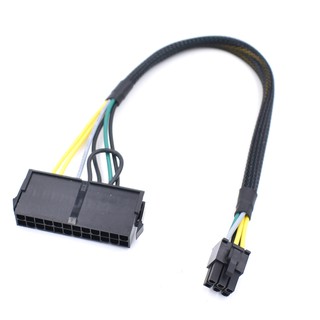 Cáp chuyển đổi nguồn 24 chân sang 6 chân ATX PSU cho DELL 3650 3669 3040 7040 Bo mạch chủ 6 chân Cổng