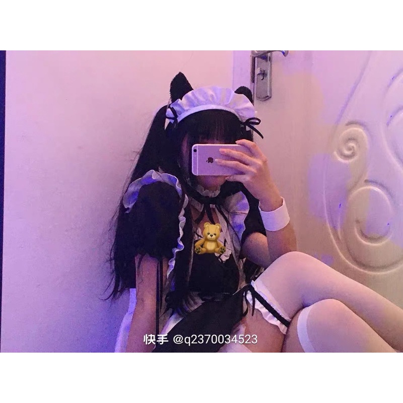 Set maid hoá trang cô hầu gái cute