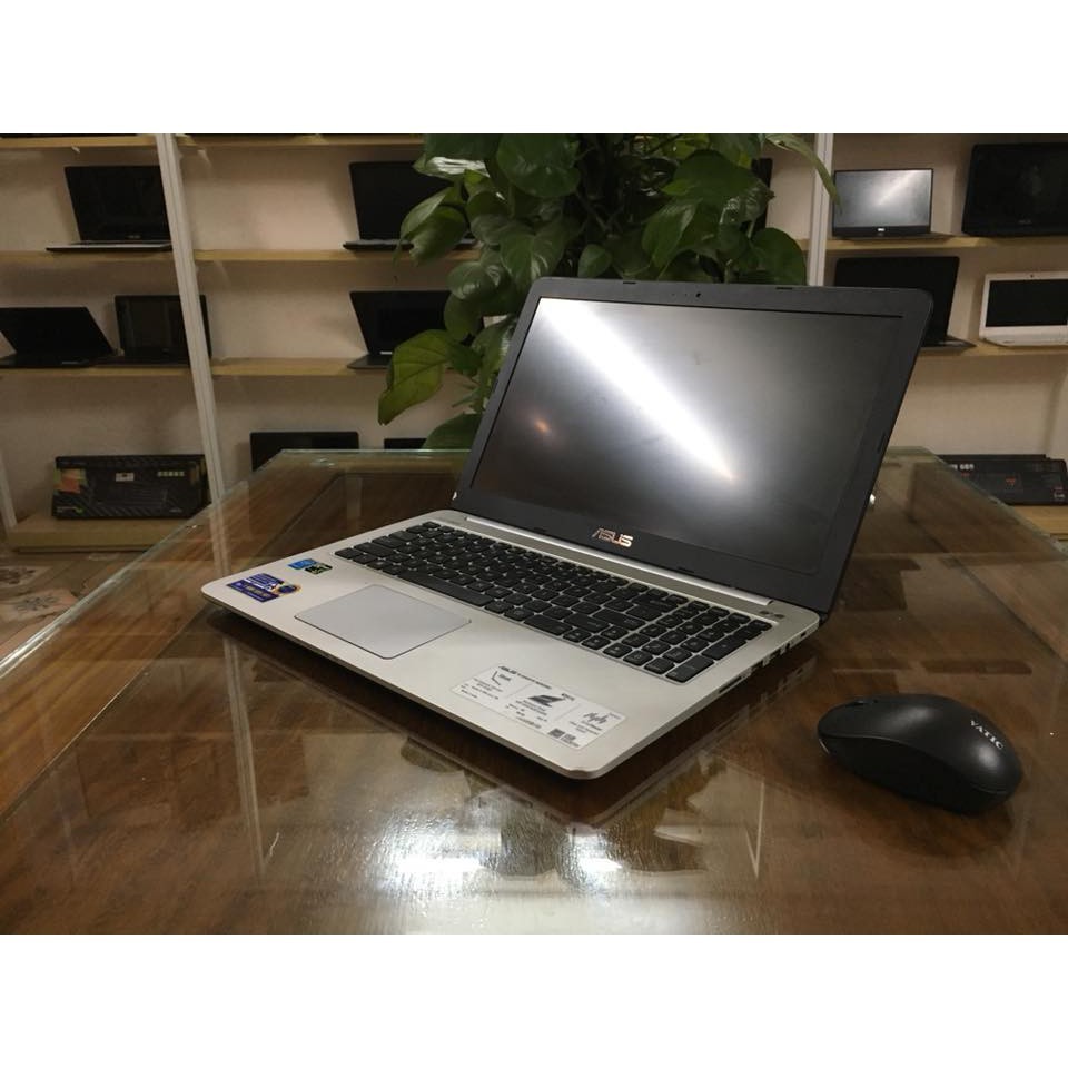 Asus K501LX  i5-5200u vga rời 4G  Vỏ nhôm xanh đen