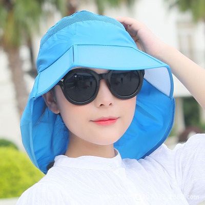 Mũ Lưới Chống Nắng Thoáng Khí Có Thể Gấp Gọn Che Phủ Cổ