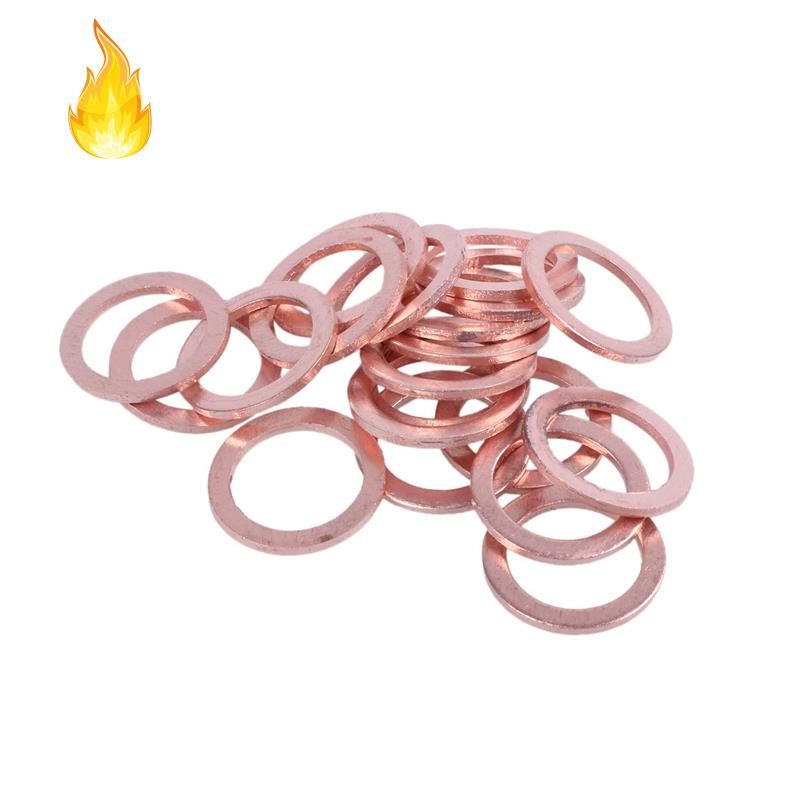 Bộ 20 Vòng Đệm Bằng Đồng 10mm x 14mm x 1mm Chuyên Dụng