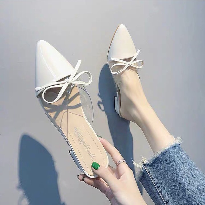 [Free ship từ 50k] Dép sục tim nơ hot nhất 2019 | BigBuy360 - bigbuy360.vn