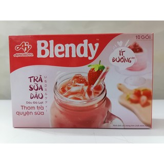 [180g] Trà sữa DÂU hòa tan Blendy [VN] AJINOMOTO Strawberry Milk Tea (btn-hk)