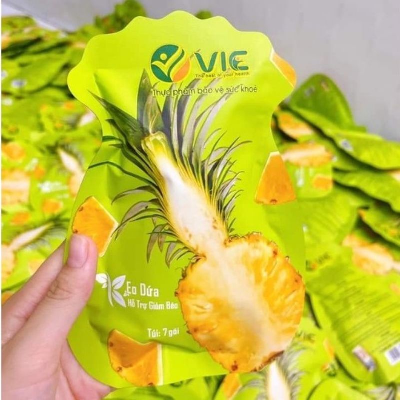 Kẹo dứa giảm cân 1 túi 7 viên chính hãng