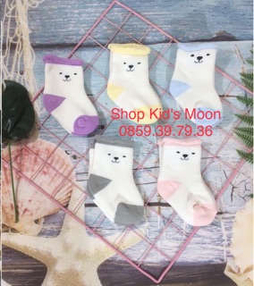 Set 5 đôi tất cho bé