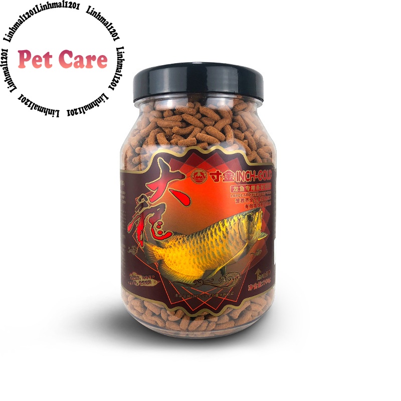 [hot sale]Thức ăn cho cá rồng inch gold 700g