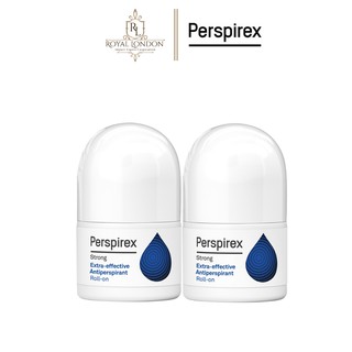 Combo 2 Lăn Khử Mùi Perspirex Strong Xanh Đậm Cho trường hợp nặng Hiệu Quả đến 5 Ngày 20ml/ chai