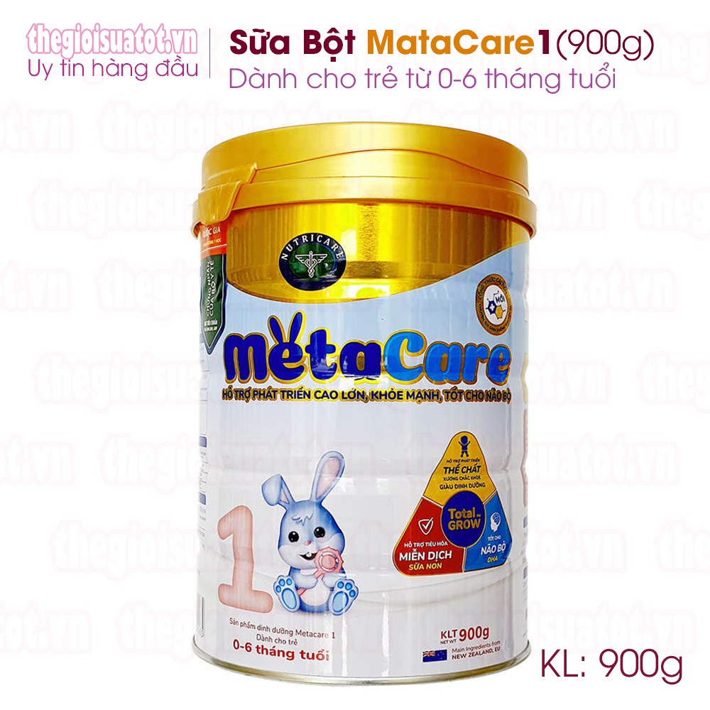 Sữa bột Meta Care 1 - 900G (mẫu mới)