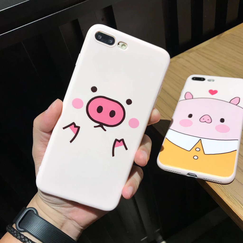 [ SAMSUNG ] Ốp Lưng SIlicon Trắng - Heo Kute - B064 | BigBuy360 - bigbuy360.vn