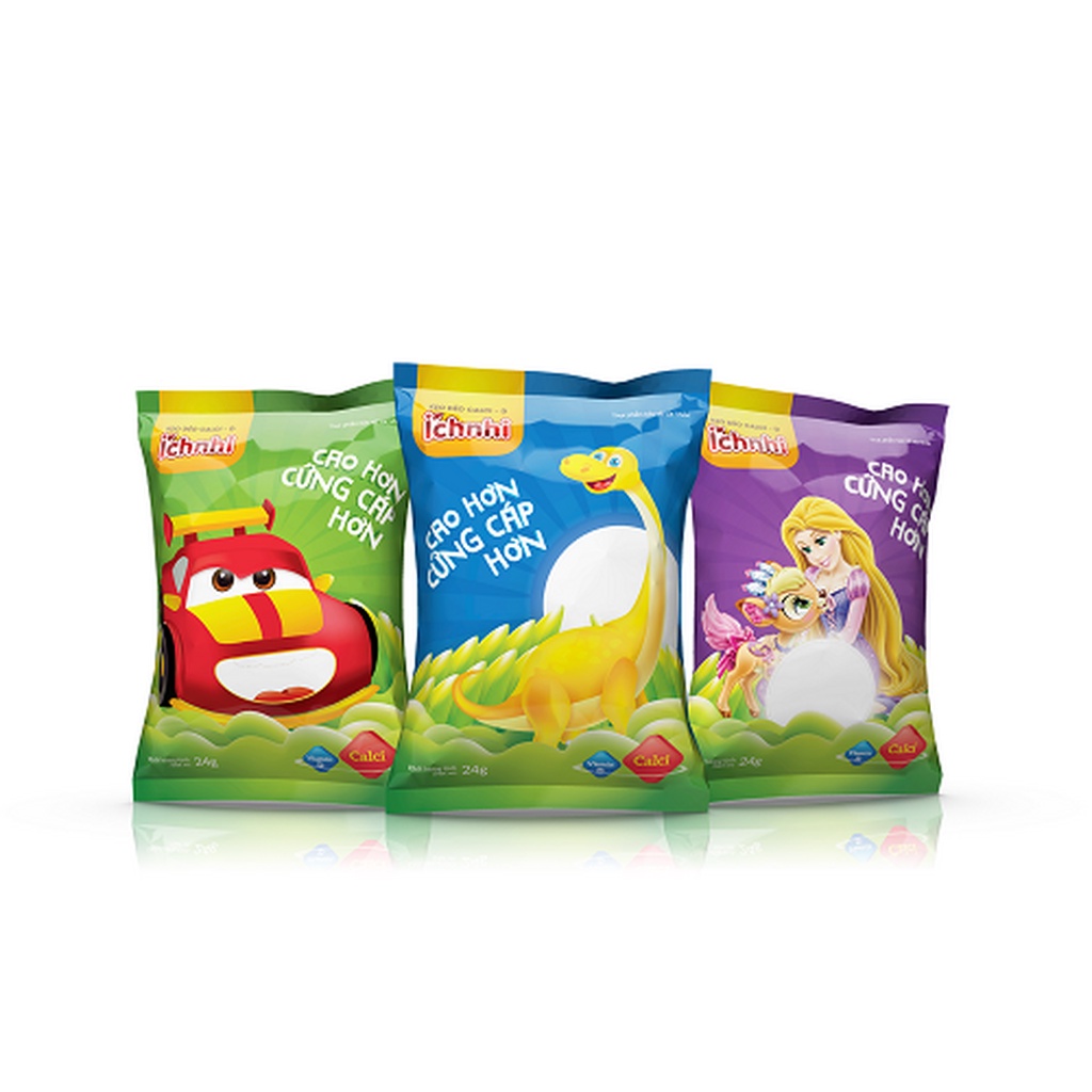 Kẹo Dẻo Ích Nhi Tăng Đề Kháng, Canxi D, Lợi Khuẩn Cho Bé