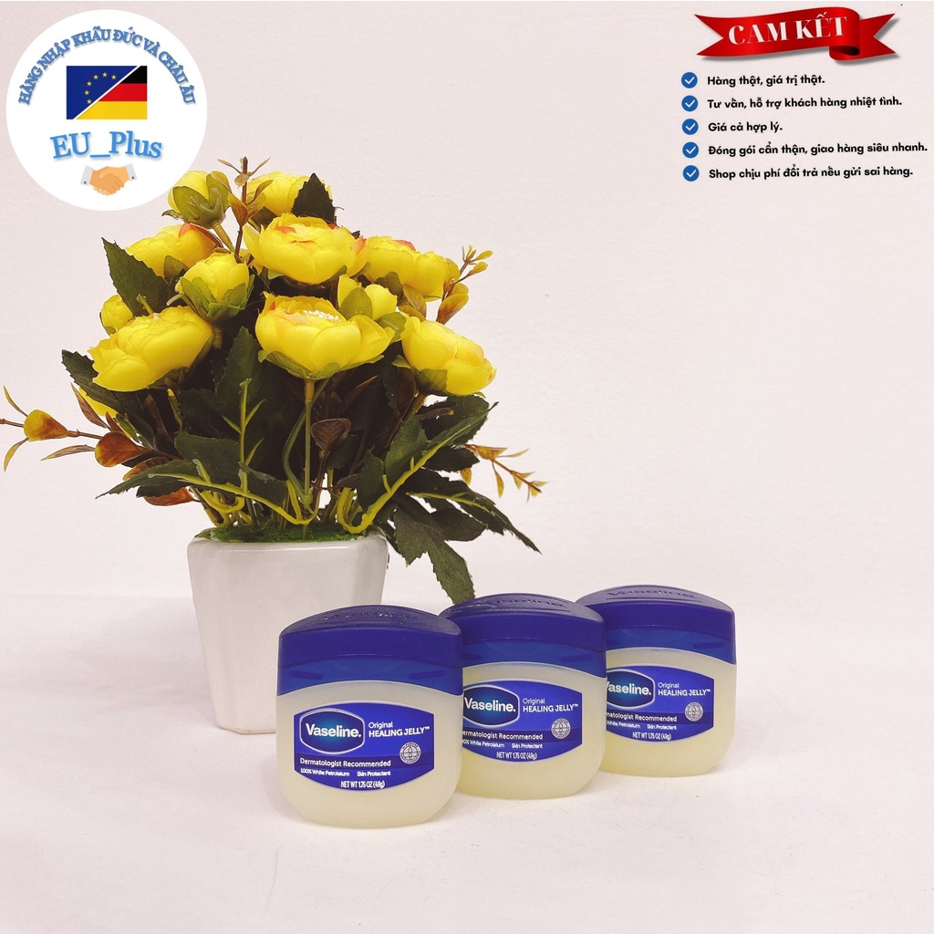 Sáp dưỡng ẩm đa năng VASELINE Original Mỹ Big size - 368g
