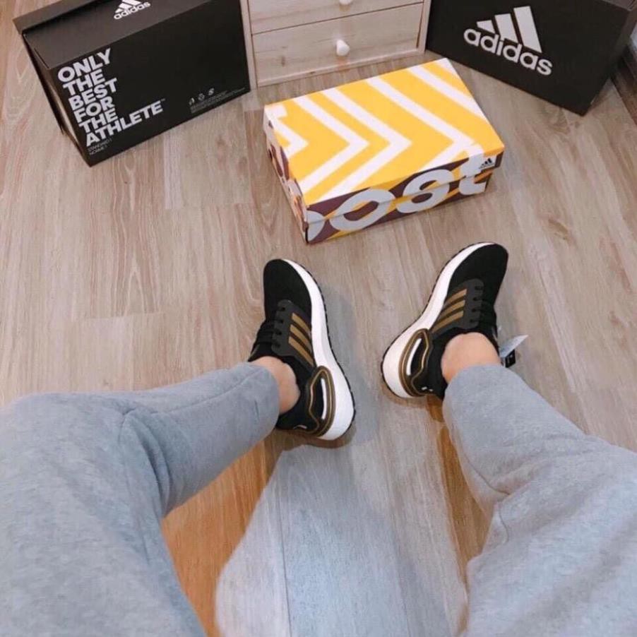[ẢNH THẬT] Giày Sneaker Ultraboost 6.0 đen vàng (fullbox+freeship)