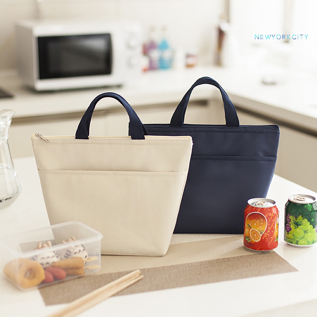 Túi Giữ Nhiệt Đựng Hộp Cơm Trưa Bằng Vải Oxford Cỡ Lớn