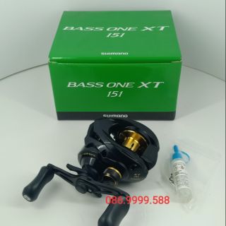 Máy câu cá Ngang shimano Bassone XT 151 tay trái