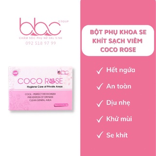 Bột phụ khoa se khít sạch viêm coco rose