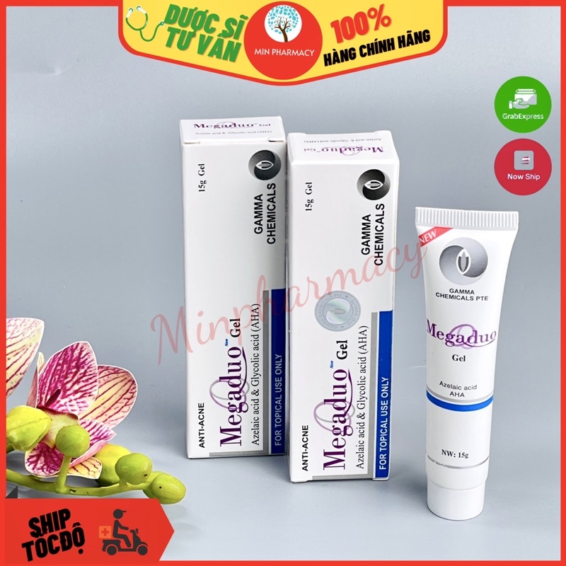 Gel ngừa mụn MEGADUO mờ thâm, dưỡng da tuýp 15g - Minpharmacy
