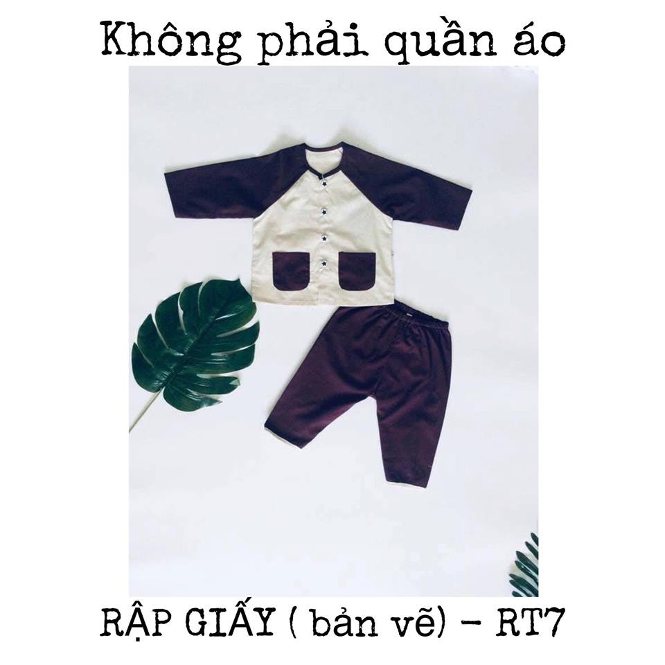 RẬP GIẤY( bản vẽ)_ RT7_ rập bé trai