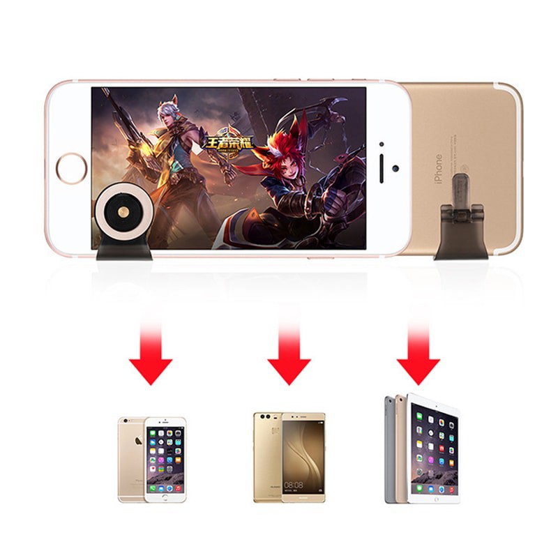 Nút bấm chơi game Joystick Mobile thế hệ 10 Joystick thiết kế đế kẹp chất lượng chơi game cực mượt Chammart | BigBuy360 - bigbuy360.vn